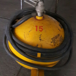 Extintor de bola ABC de 150 libras Manguera de 10 mts